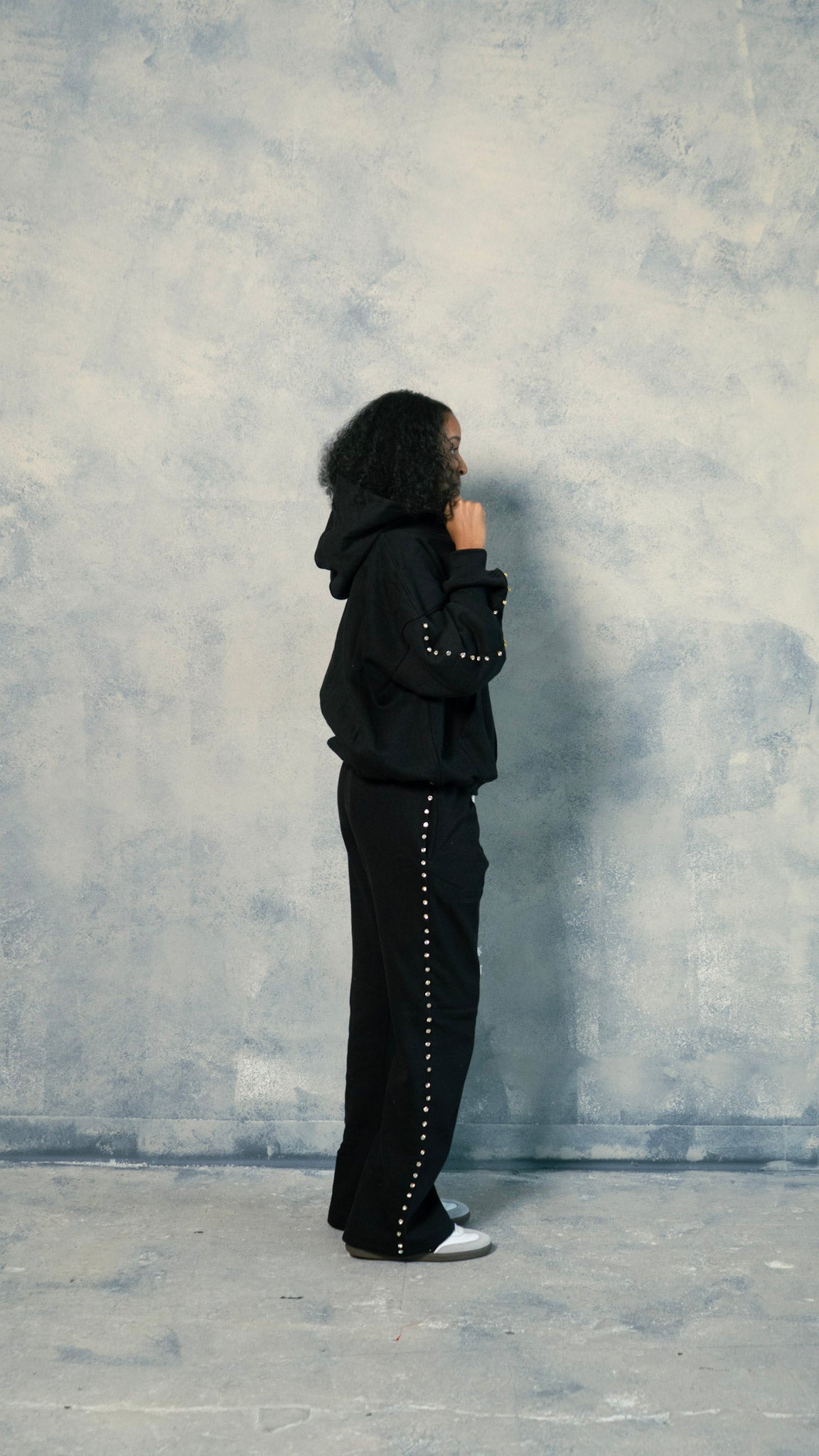 Jet Black Gemstone Set