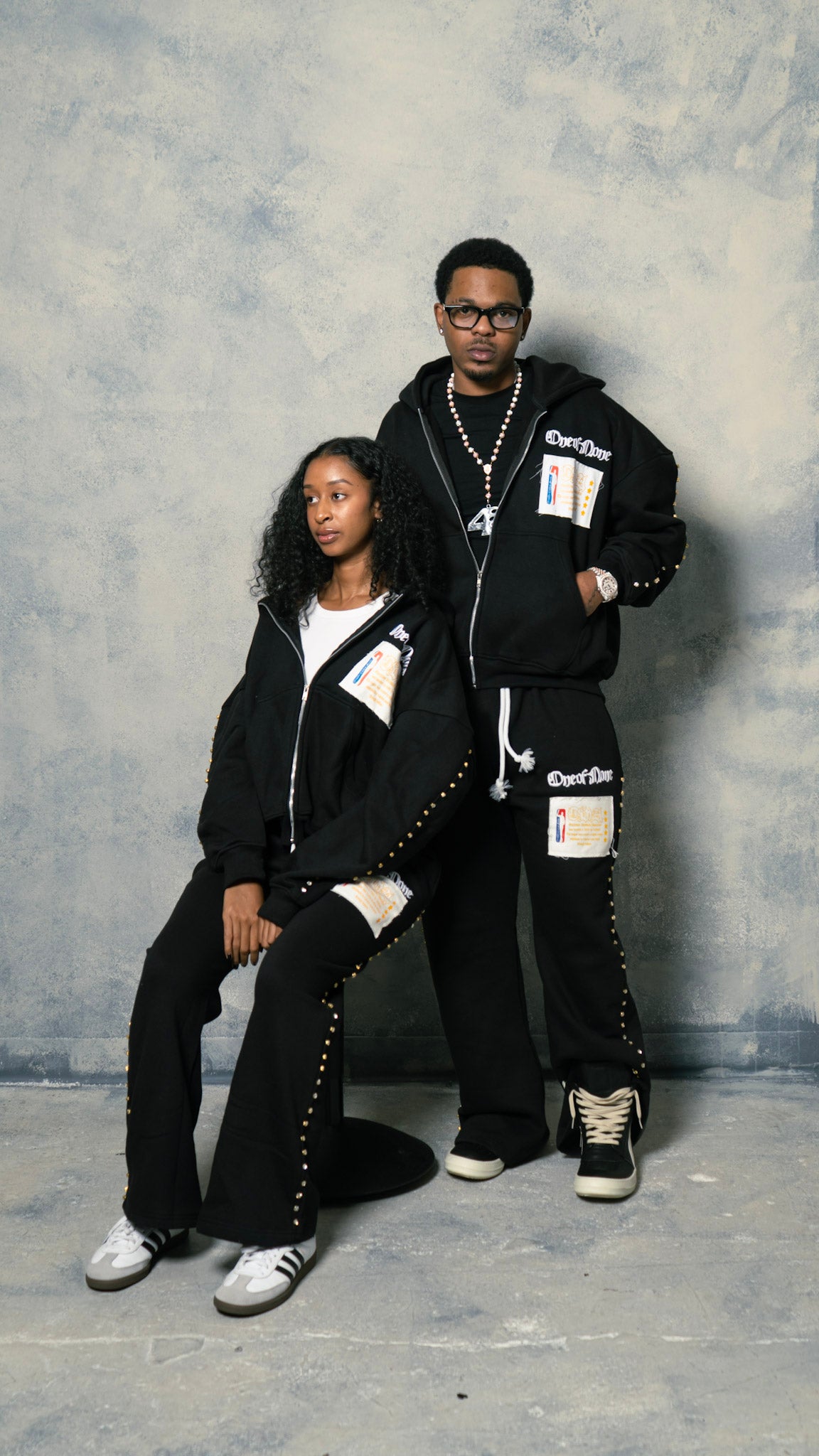 Jet Black Gemstone Set