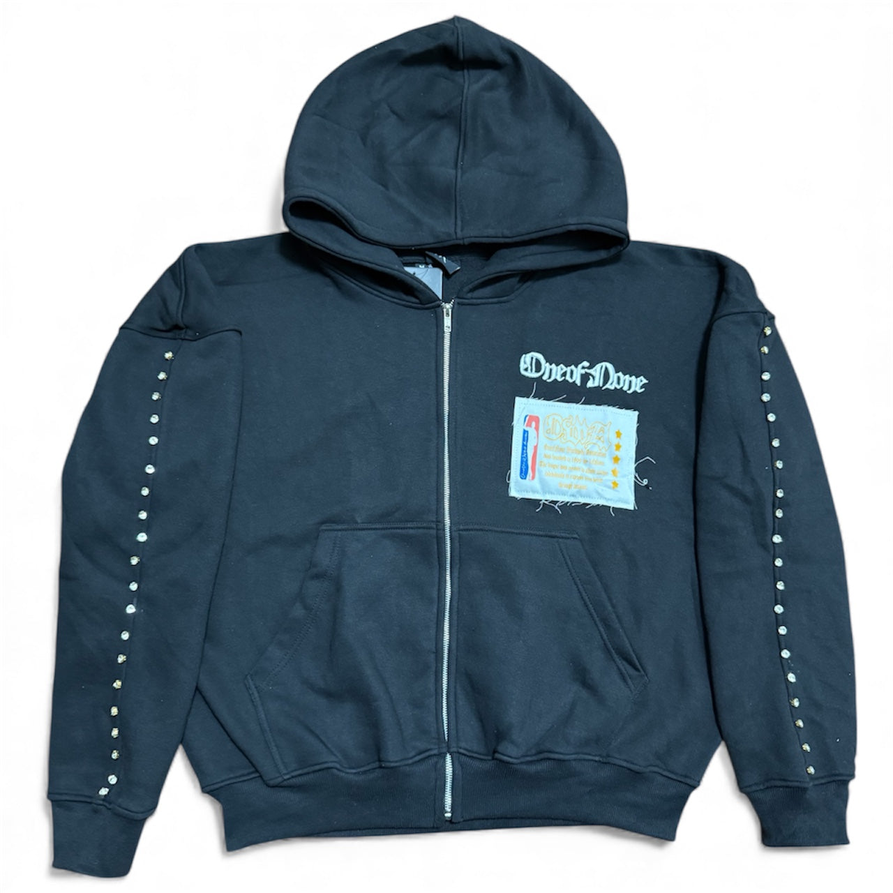 Jet Black Gemstone Jacket