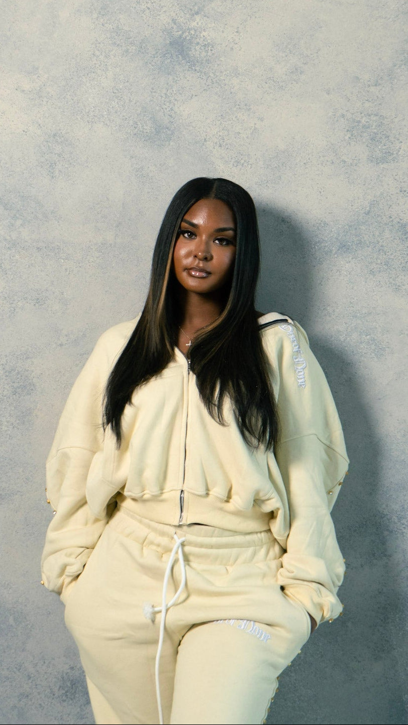 Off White Gemstone Set