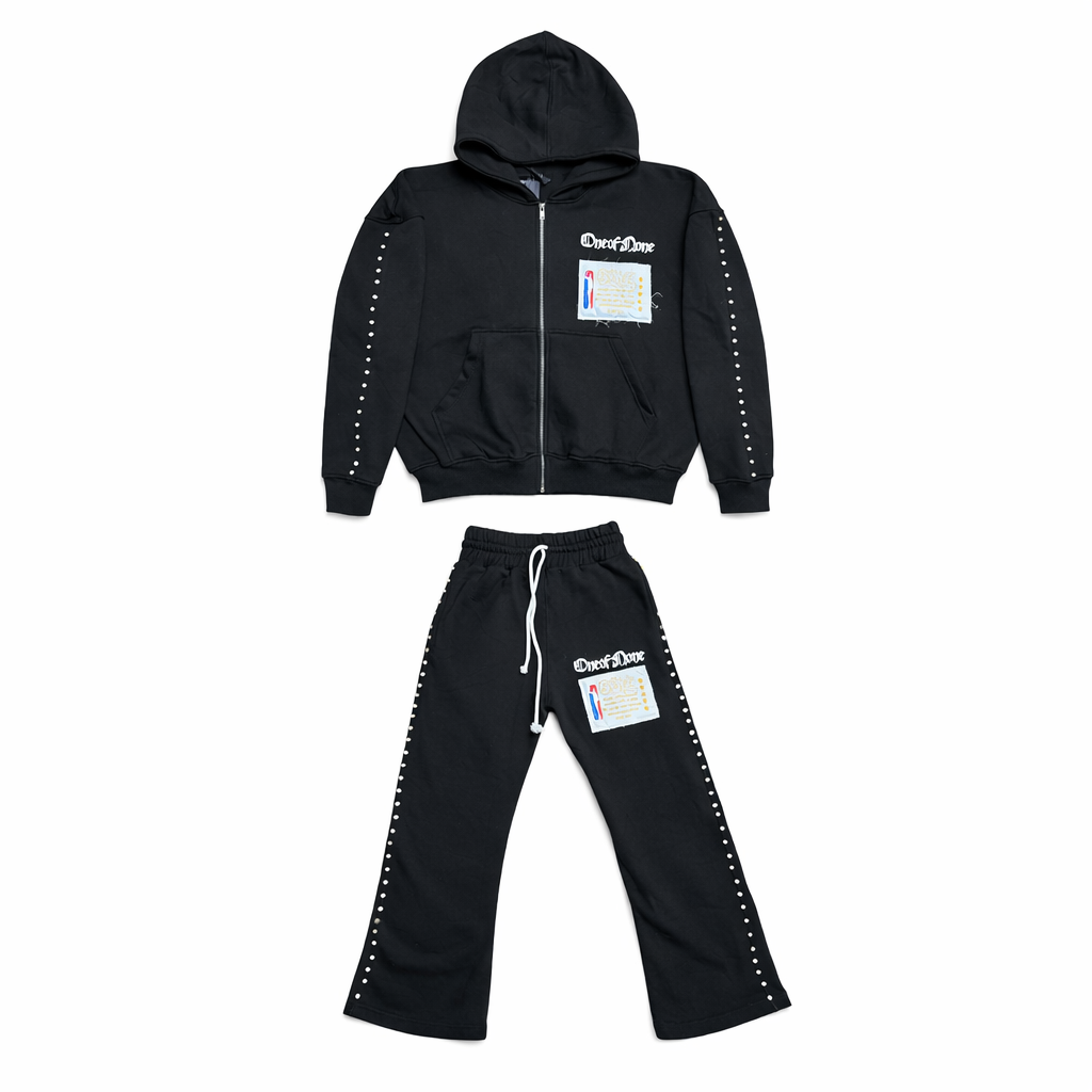 Jet Black Gemstone Set