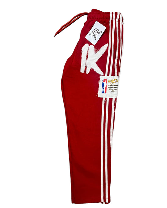 Fire Red 1k Track pants