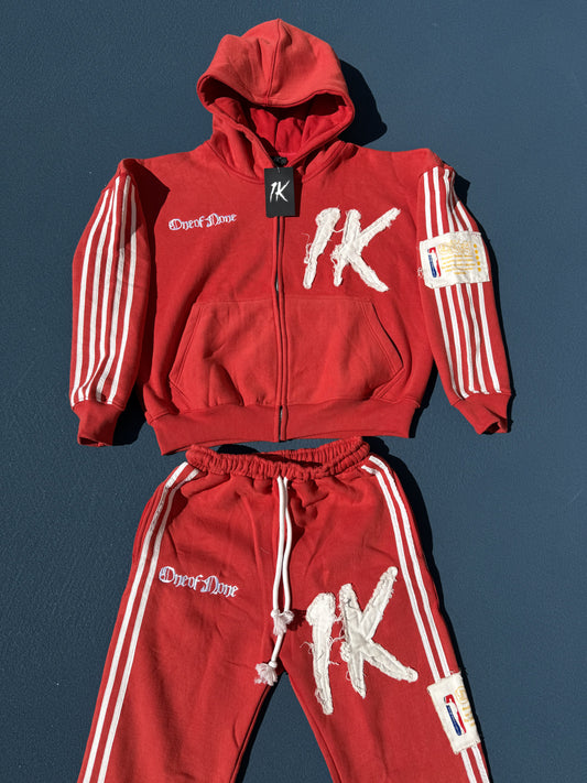 Vintage Red 1k Track Set
