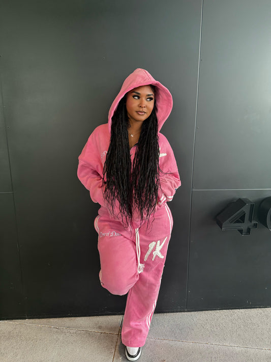 Vintage Pink 1k Track Set