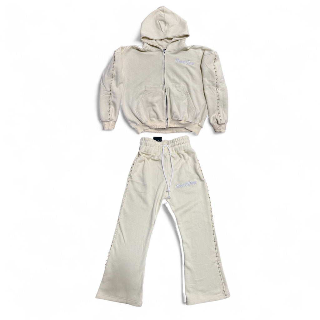 Off White Gemstone Set