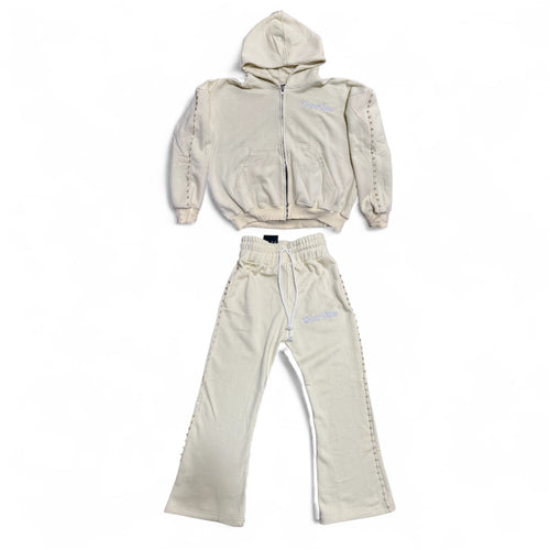 Off White Gemstone Set