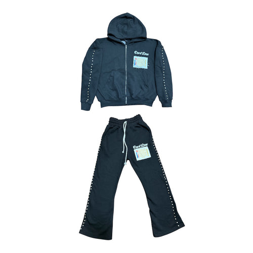 Jet Black Gemstone Set